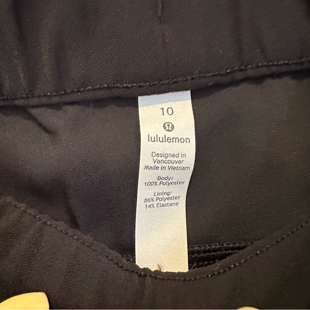 Lululemon Ready Set Cargo pants black size 10 NEW - Picture 3 of 6